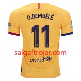 FC Barcelona Fodboldtrøjer Ousmane Dembele 11 Udebanesæt 2019/20 Kort ærmer